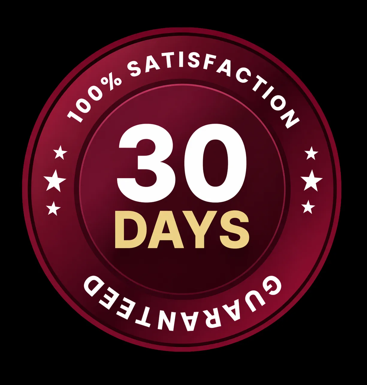 Vittaburn guarantee badge